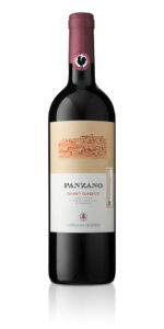 A bottle of Panzano gran selezione, a Chianti classico docg gran selezione red wine